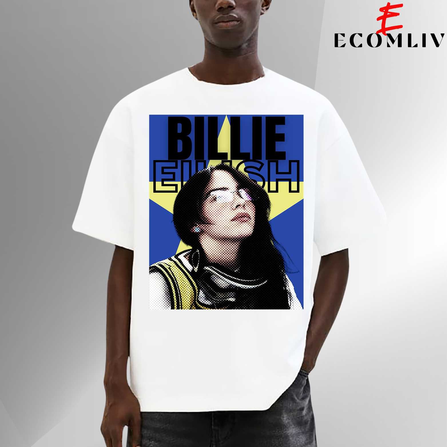 Billie Eilish Unisex Shirt, Graphic Music Tee, Pop Streetwear T-Shirt
